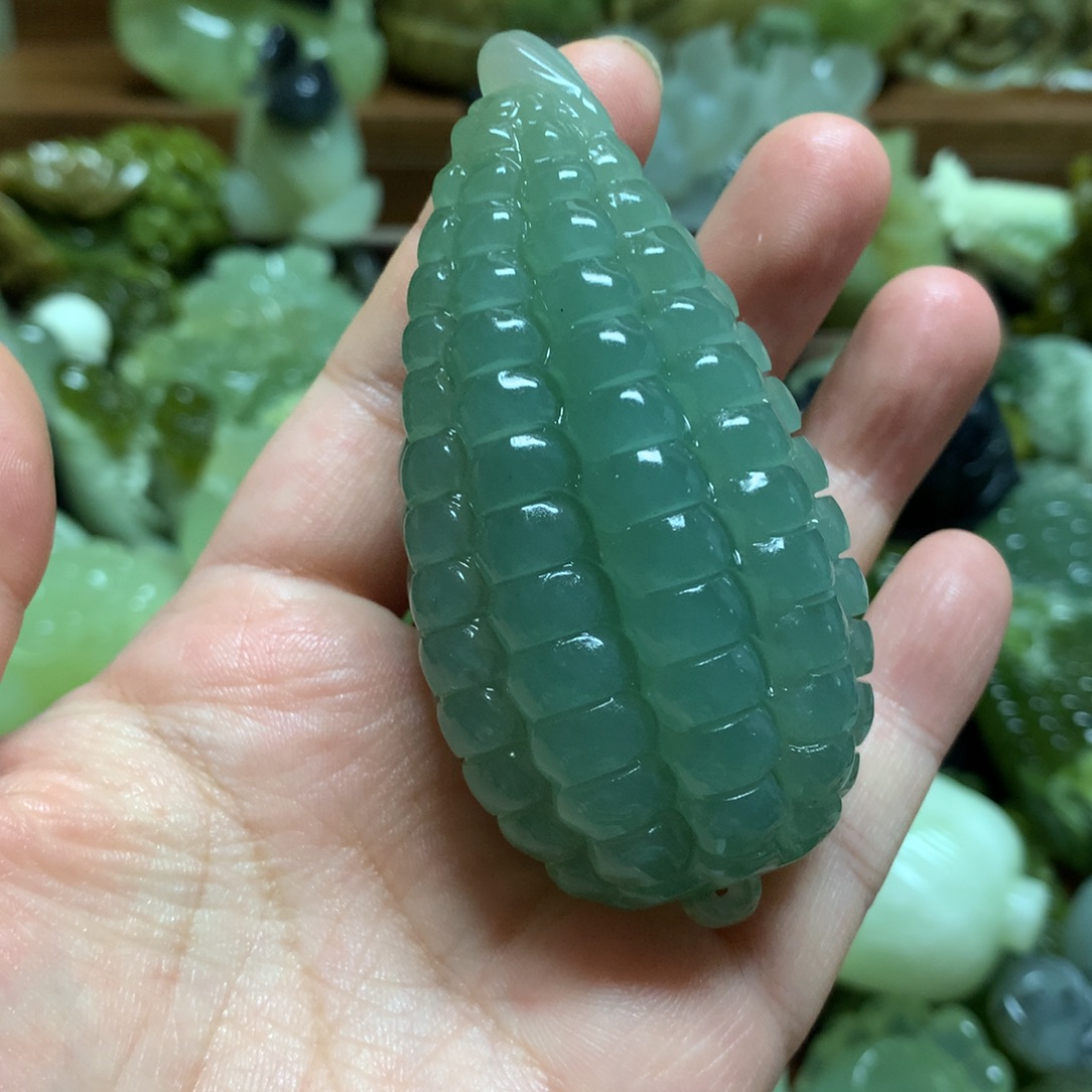 ****君岫玉未镶嵌手把手把