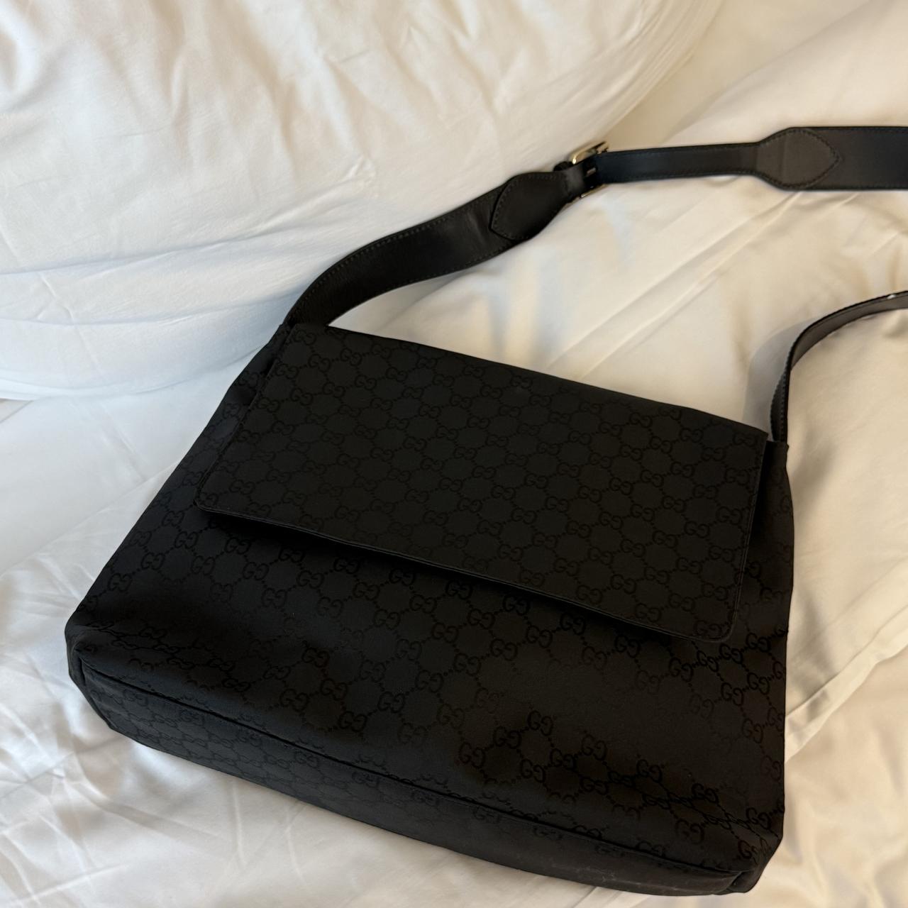 95新 GUCCI/古驰 大吉中古ff/Gucci古驰印花斜挎包