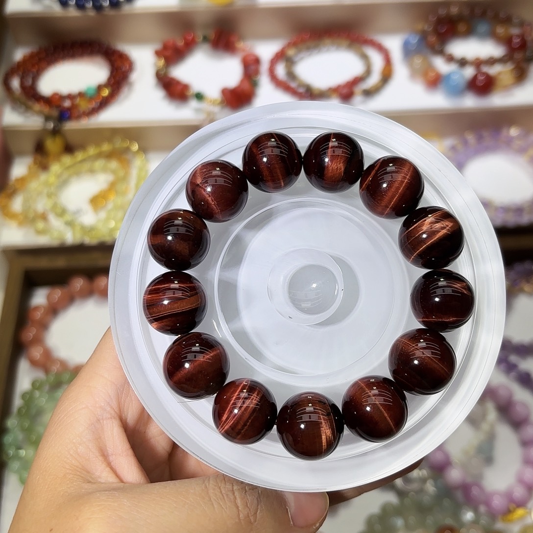 石英石红虎眼闪电纹16mm