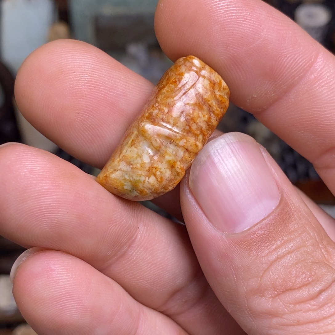 和田玉如图未镶嵌邬**镇