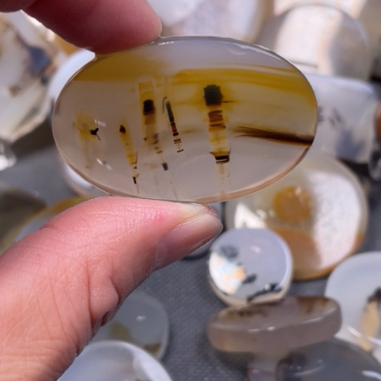 玛瑙/玉髓吊坠(不含链)未镶嵌