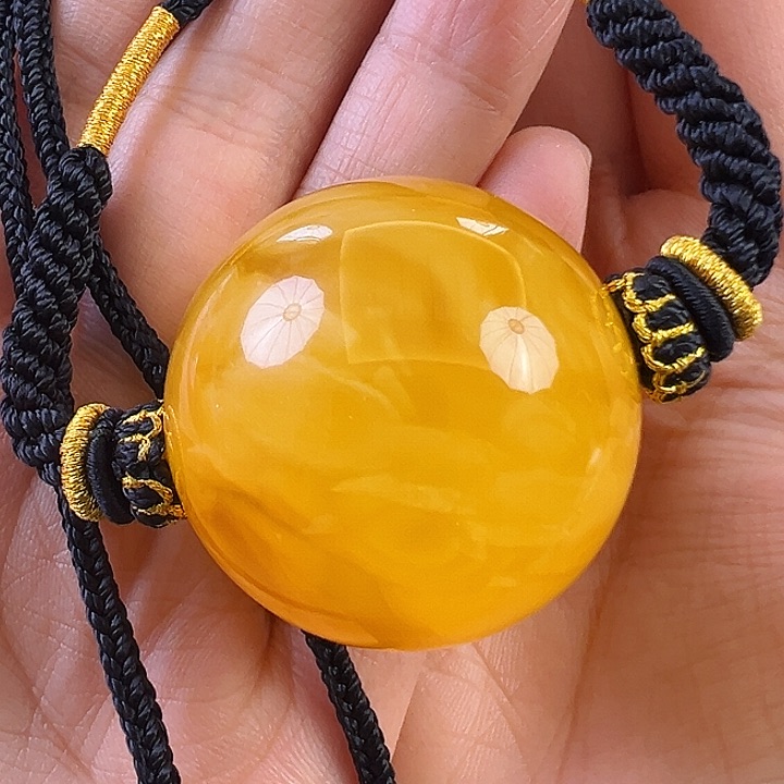 蜜蜡颈饰未镶嵌蜜蜡