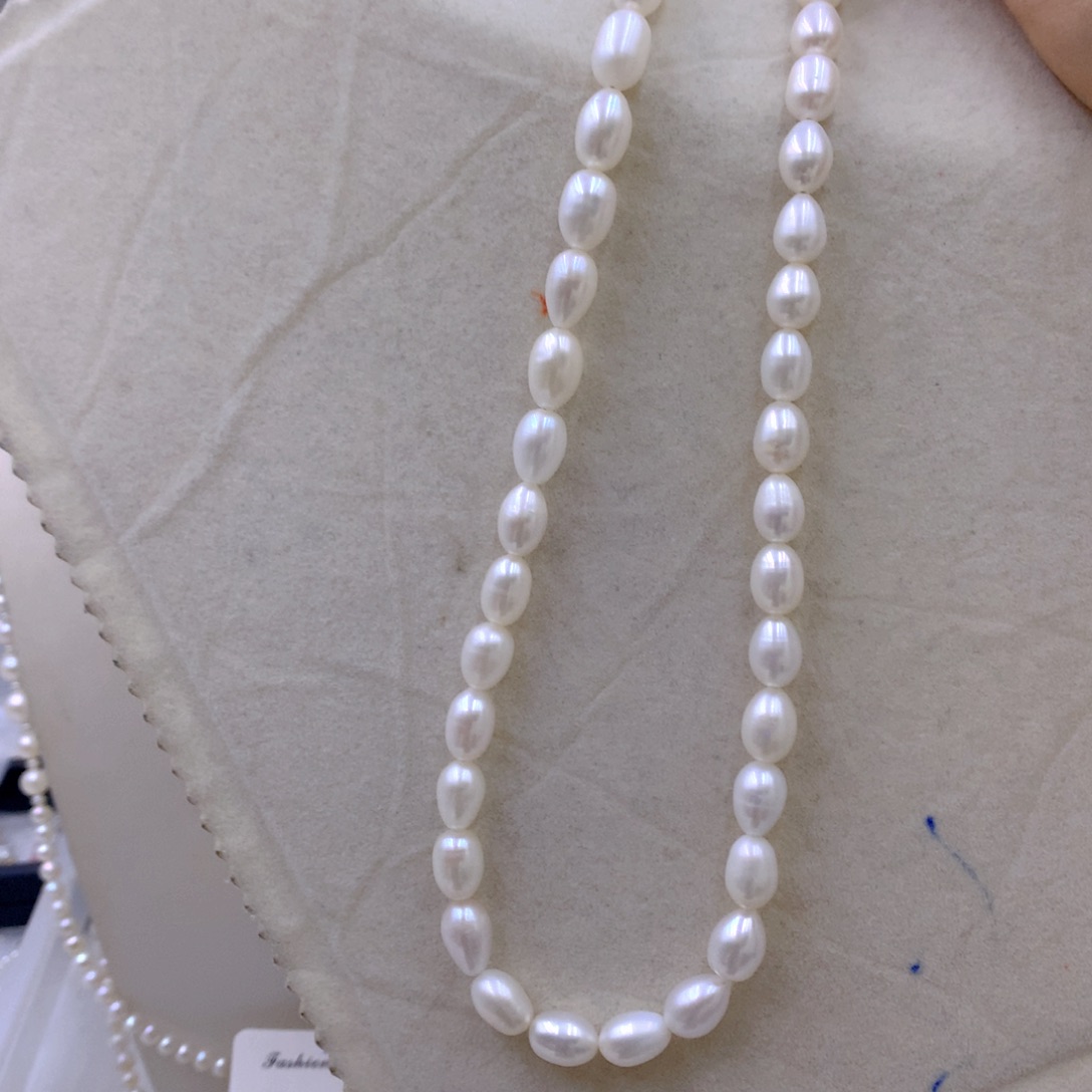 淡水珍珠耳饰银S925镶嵌?*呐