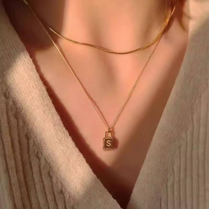 夏法式项链女锁骨链时尚日韩