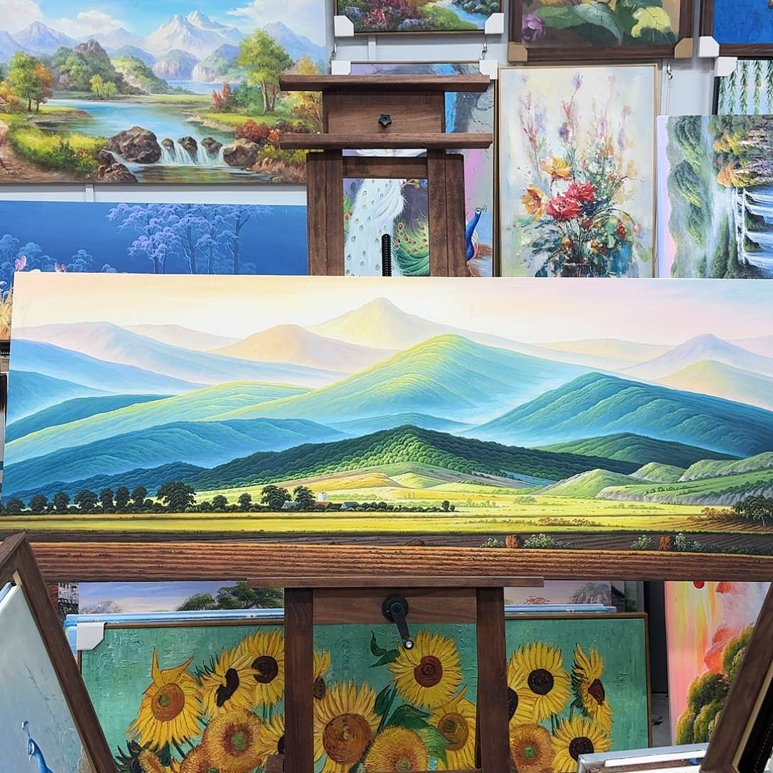 油画70180油画作品展作品