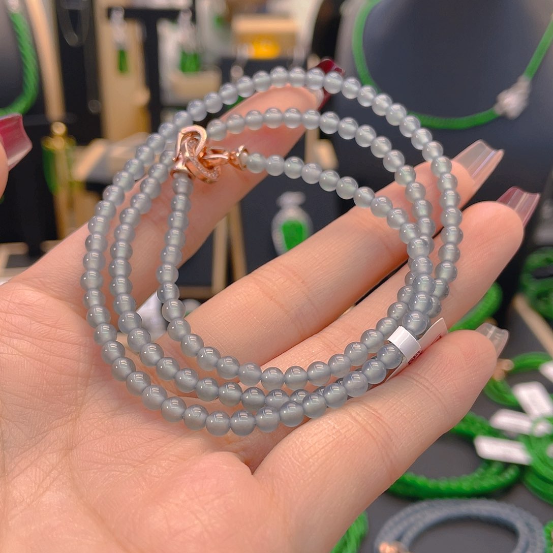 翡翠项链未镶嵌卡4