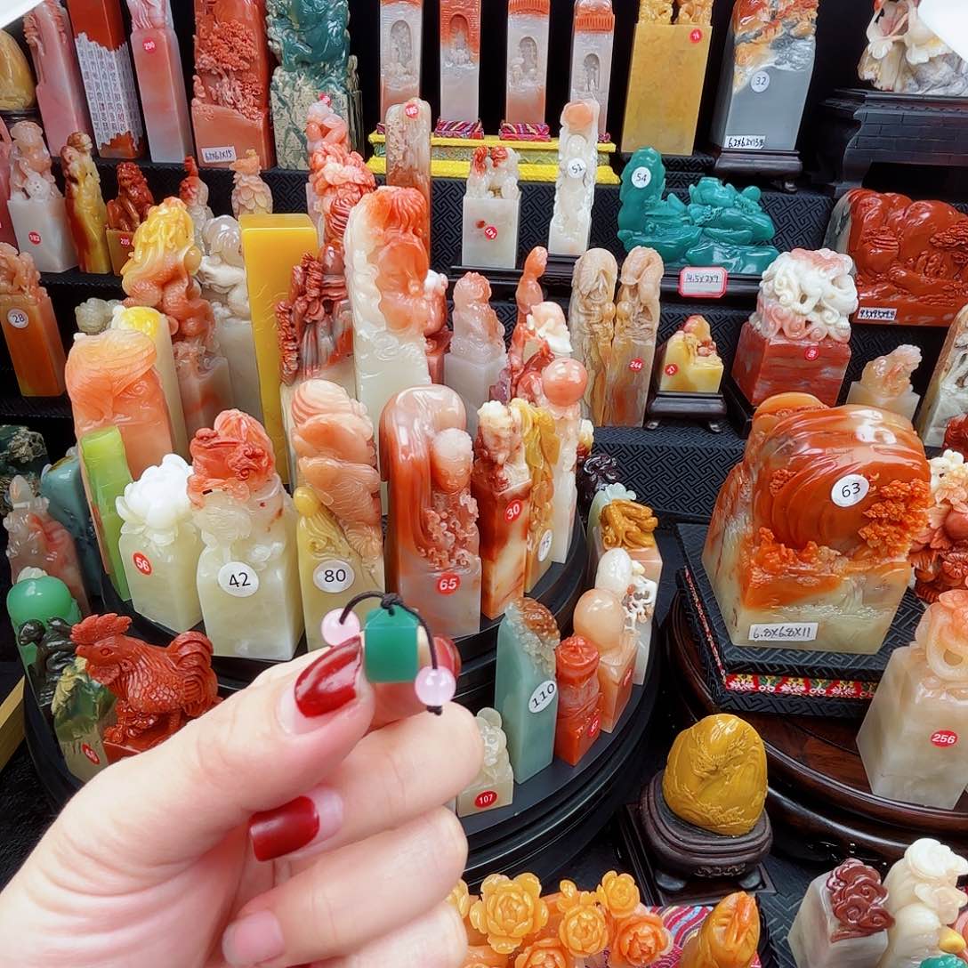 寿山石印石寿山石印章