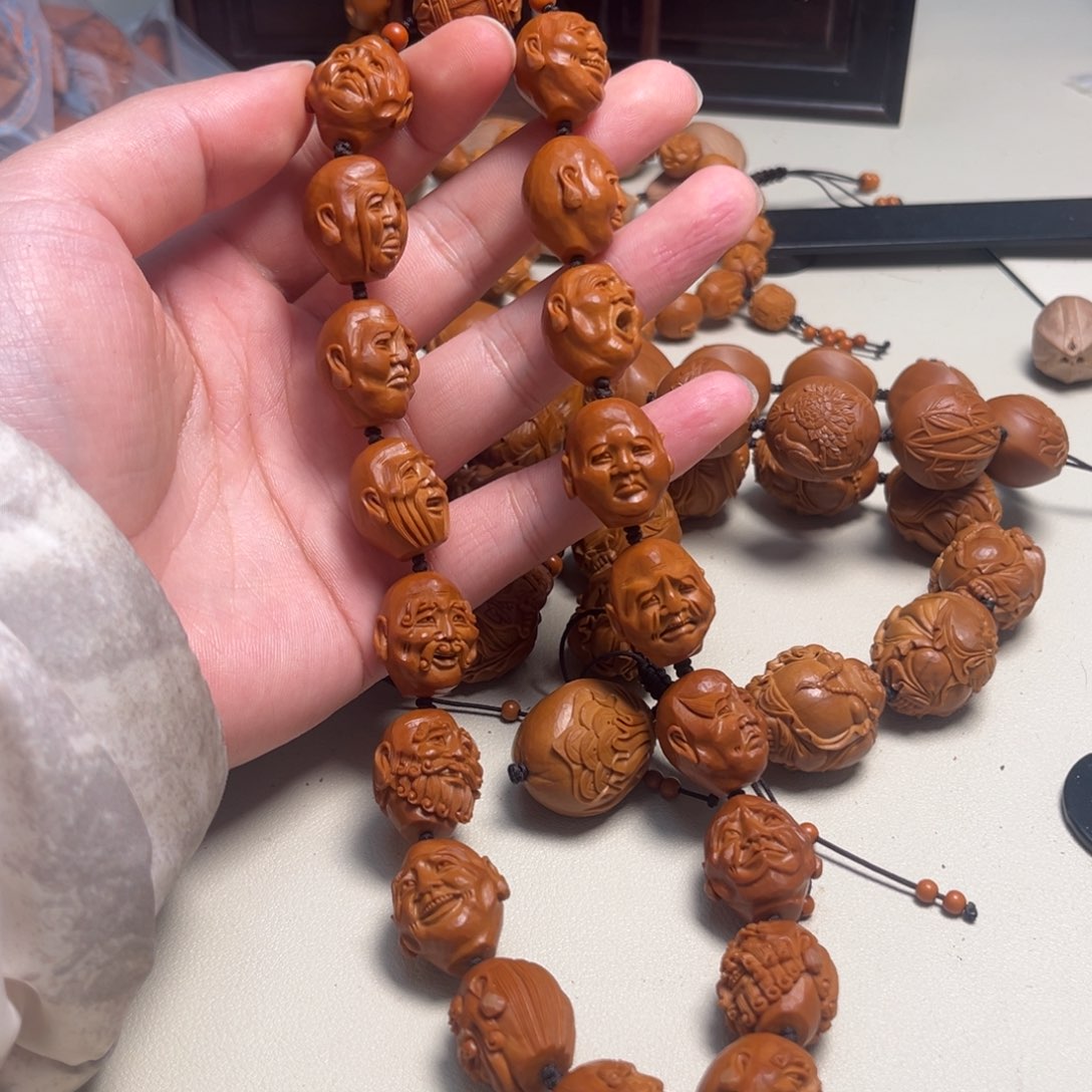 橄榄核吊坠榕十八罗汉