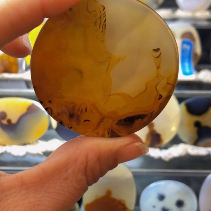 合金玛瑙/玉髓珠宝奇石124