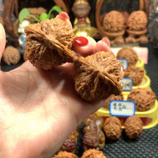 文玩核桃把件模**可三角南疆