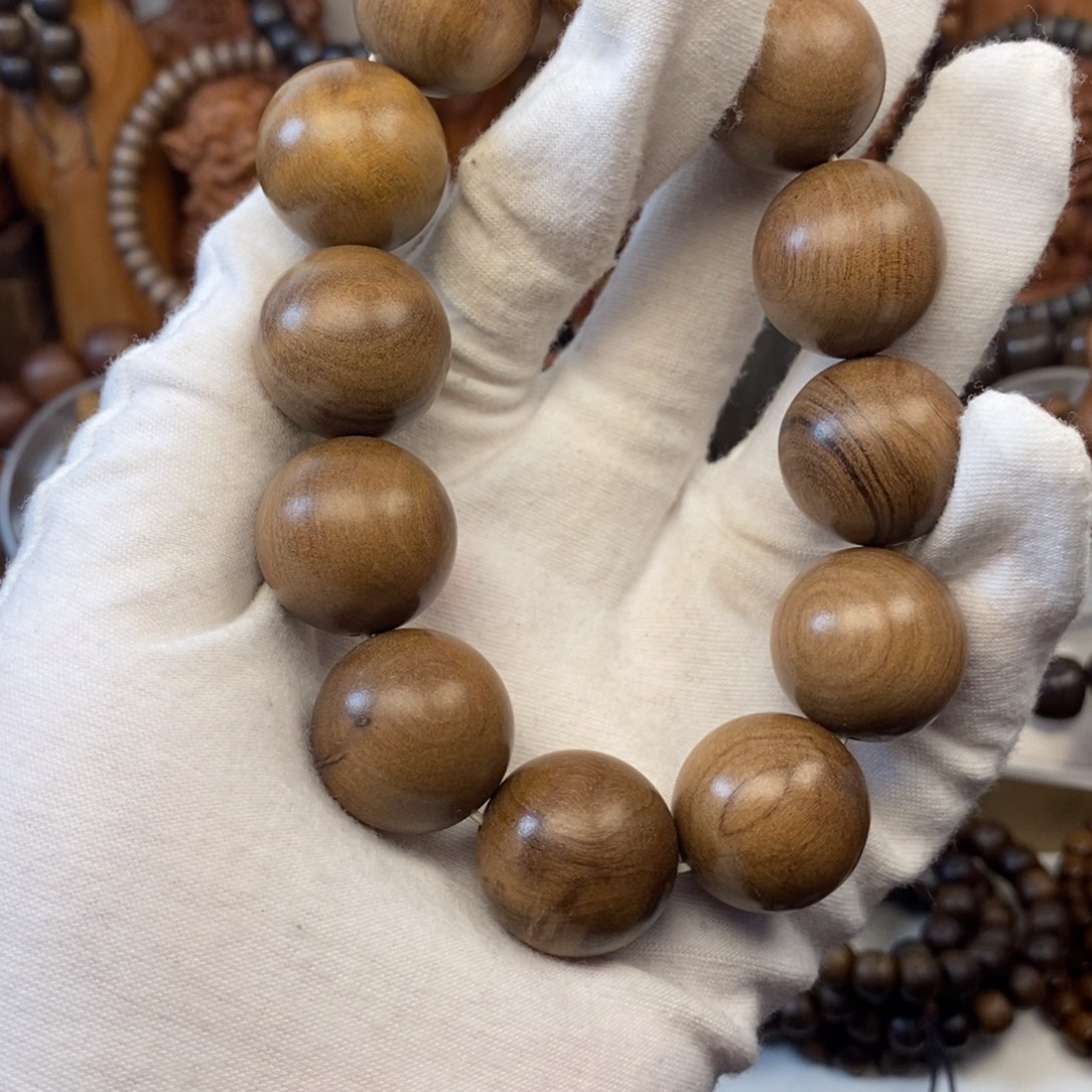 手串/手链檀香木迈索尔老山檀香2.0奶香，微瑕