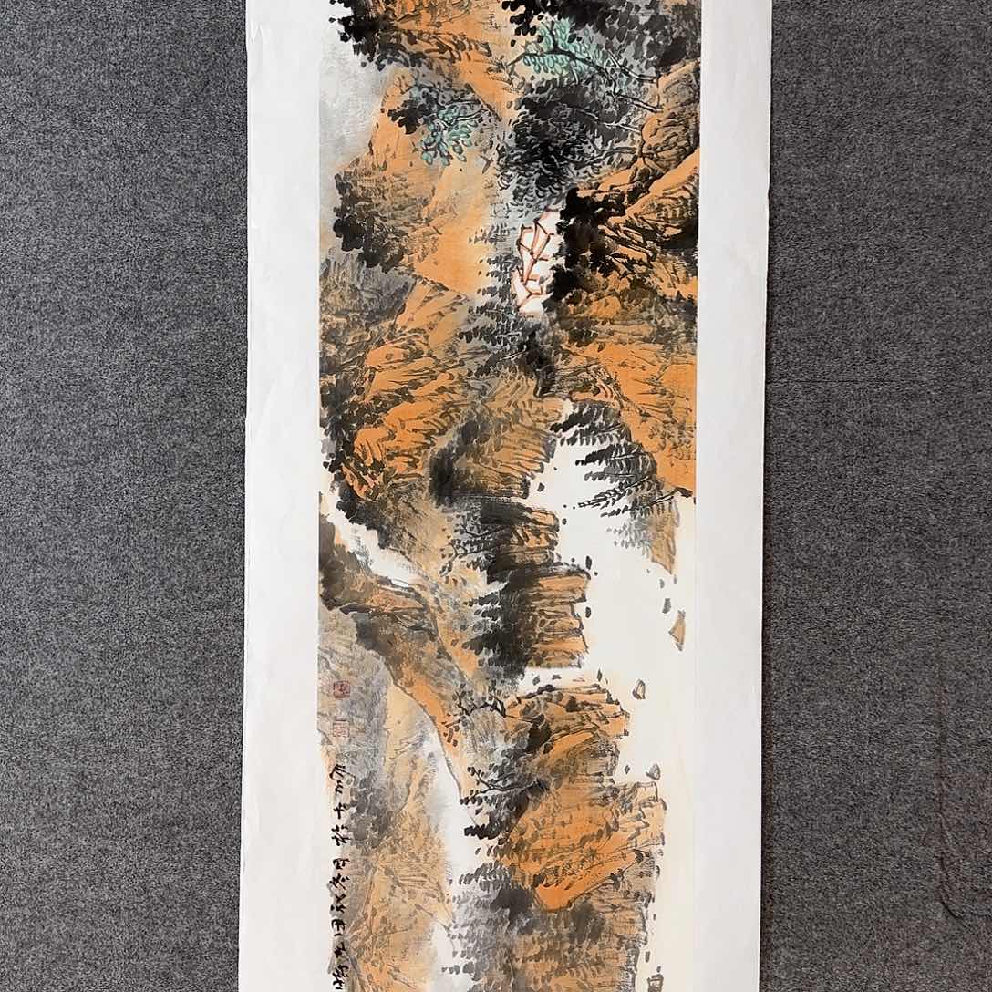 国画杜浩老师手绘作品