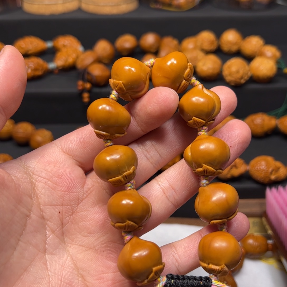 猛***腿橄榄核手串/手链1.9