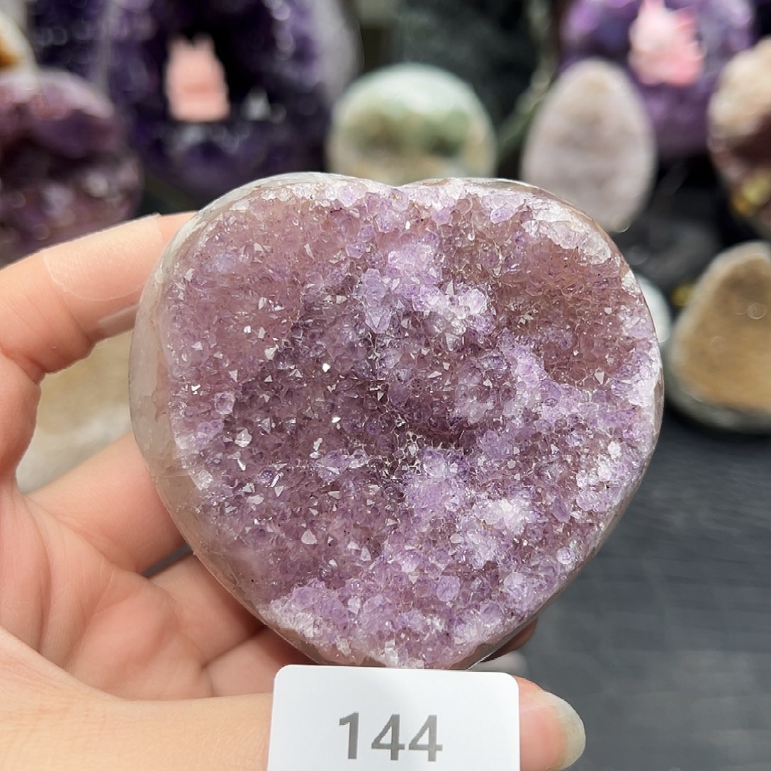 紫晶珠宝半成品未镶嵌