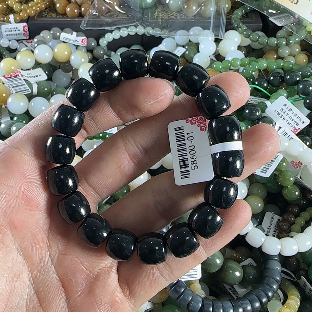 和田玉手链未镶嵌115