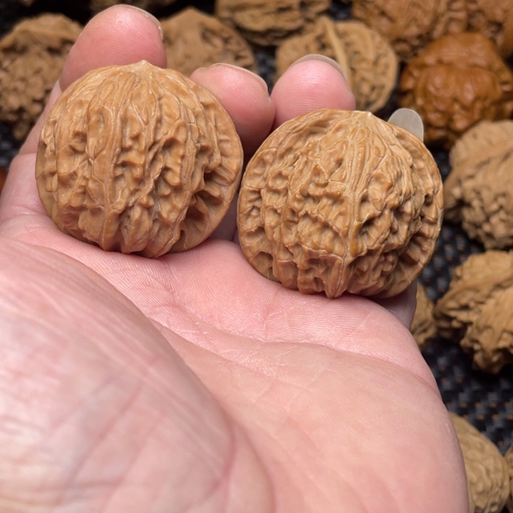 把件文玩核桃全品38+磨盘狮子头