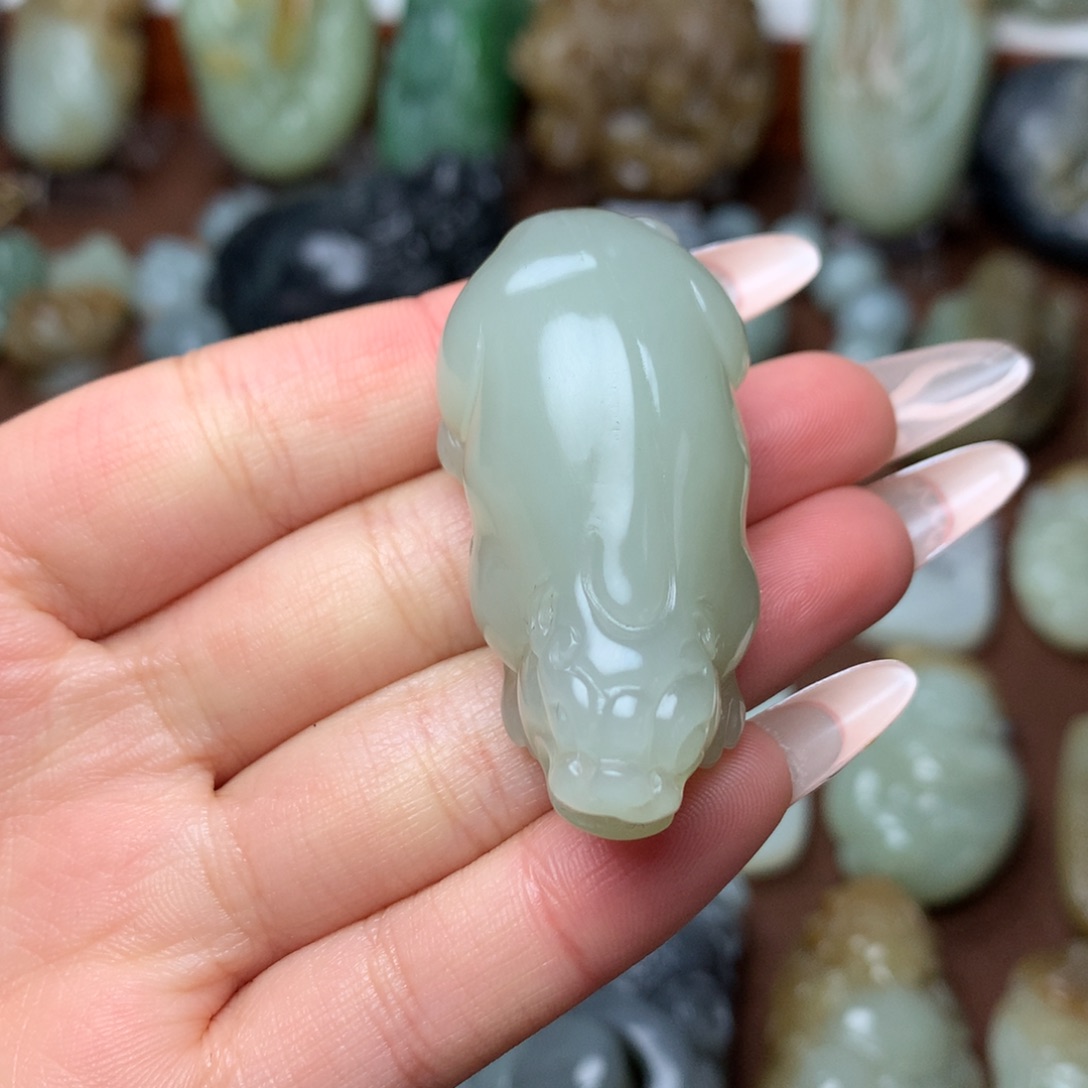 和田玉挂件未镶嵌