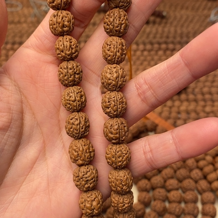 【闪购商品】金刚菩提吊坠西***瓜一代龙双圈