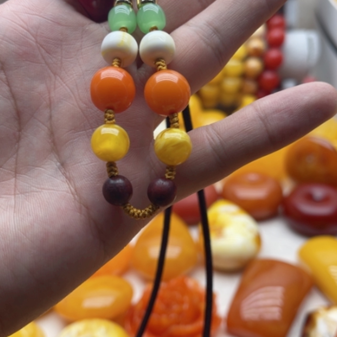 【闪购商品】蜜蜡项链未镶嵌蜜蜡项链