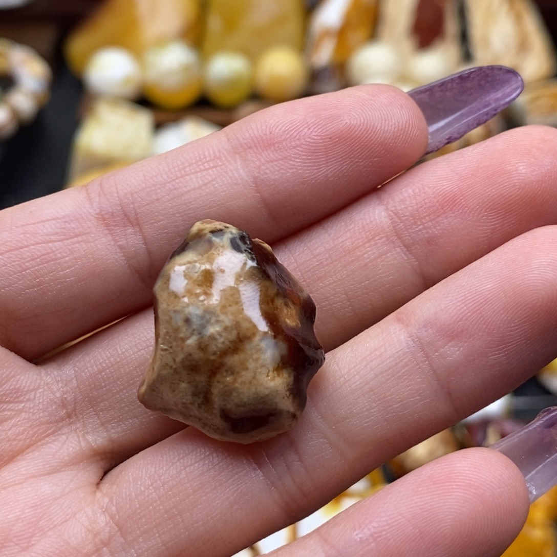 岩***弟定制琥珀未镶嵌蜜蜡