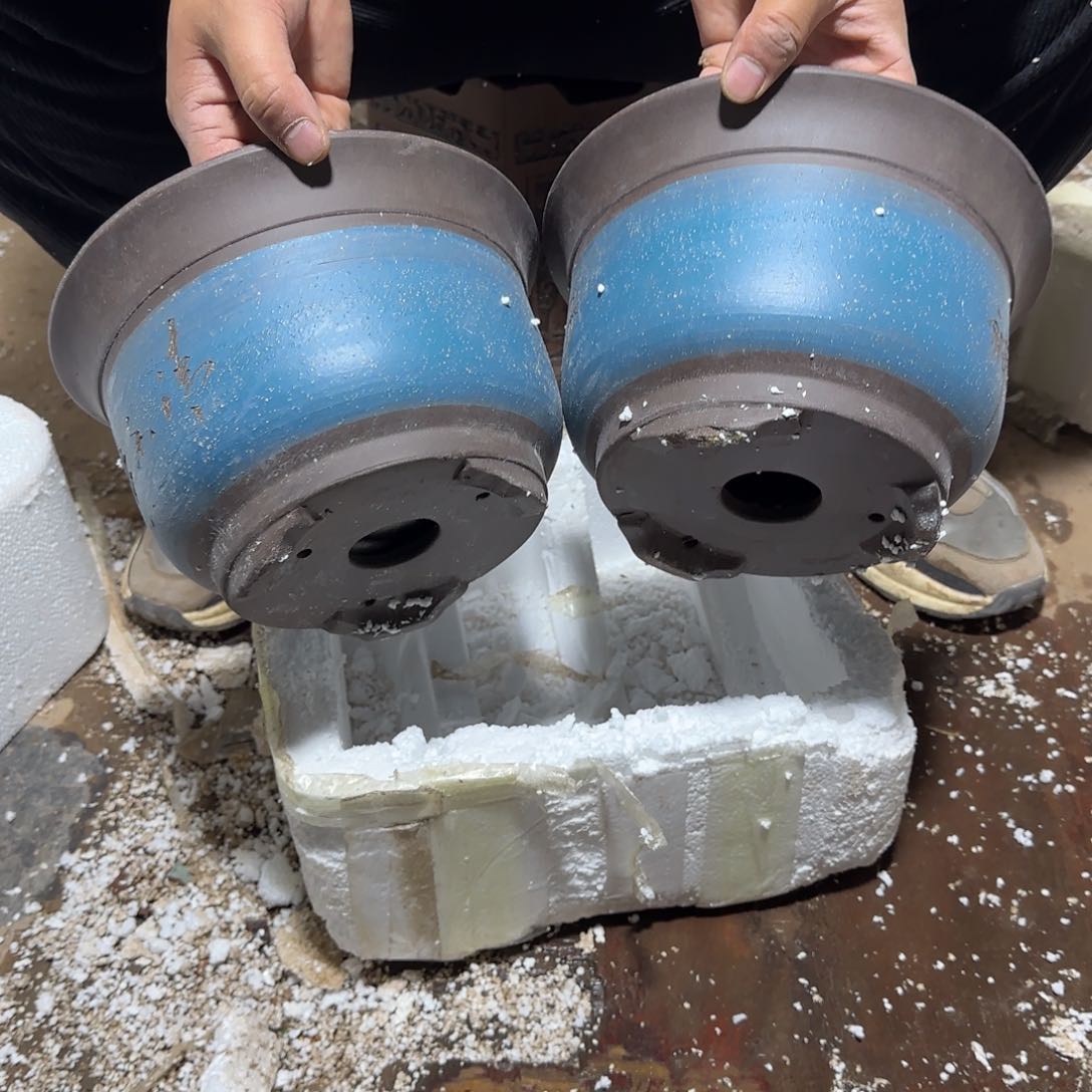 紫砂花盆口径14.10口径