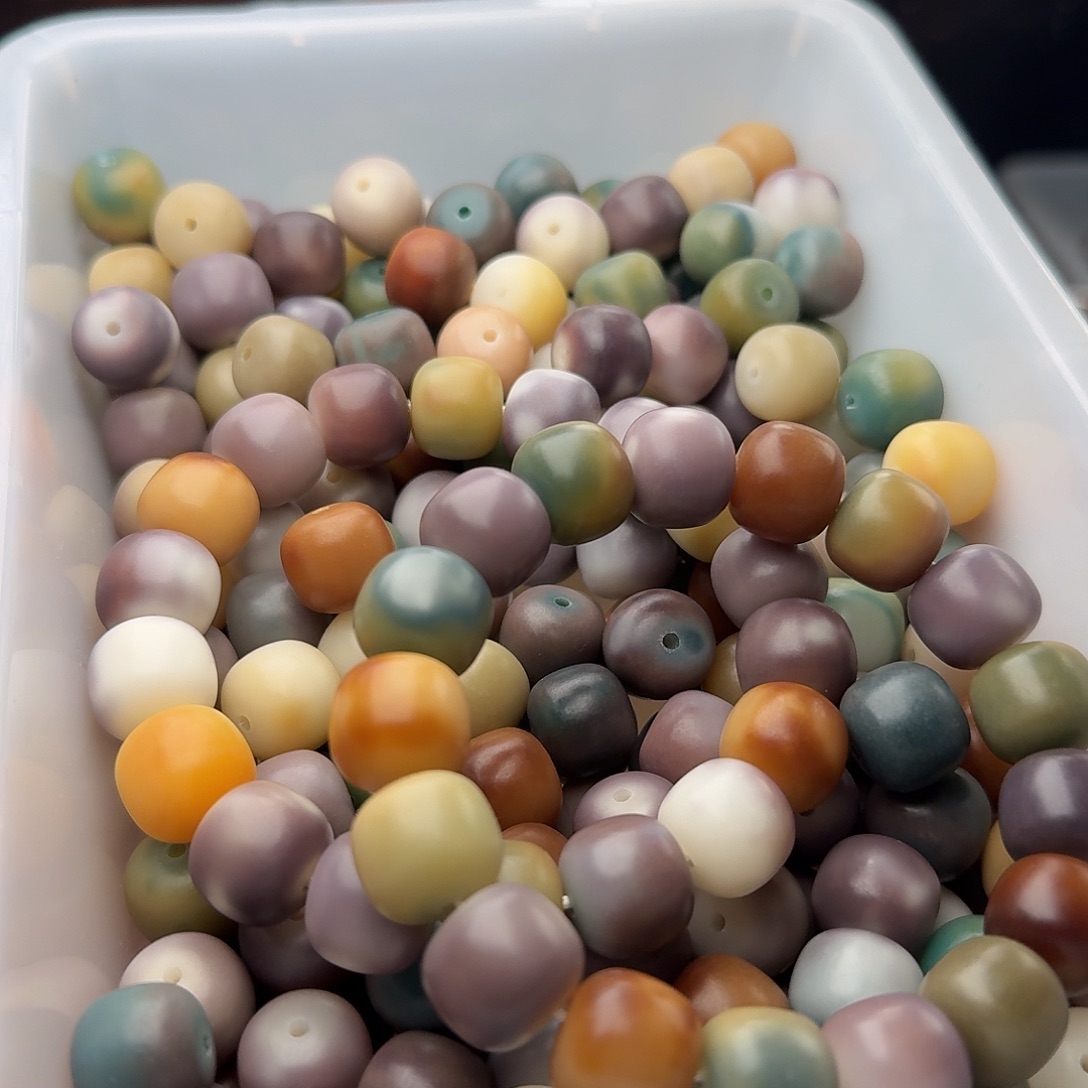 菩提根/象牙果吊坠20 颗磨砂秘境 14 干磨桶