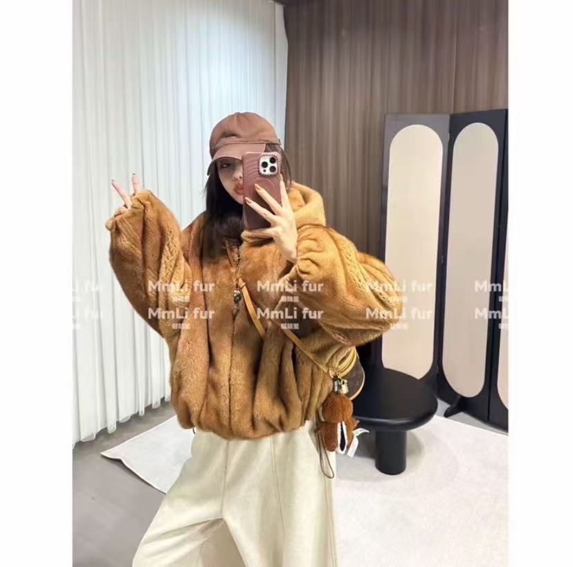 【萌萌里】MMLi CLOTHES｜太妃棕语 冬款水貂外套 mm2520B