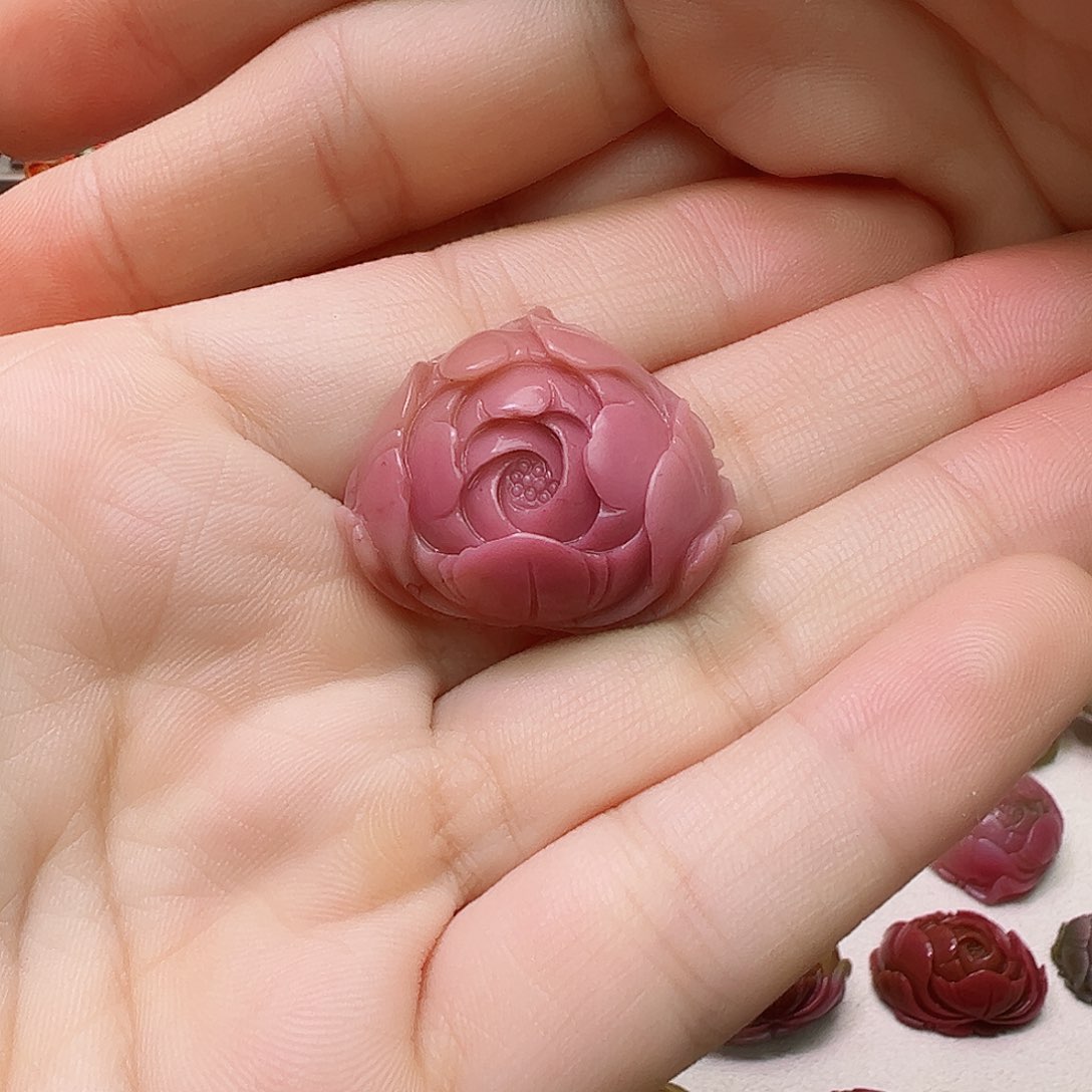 定制石英质玉盐源未镶嵌苹*果