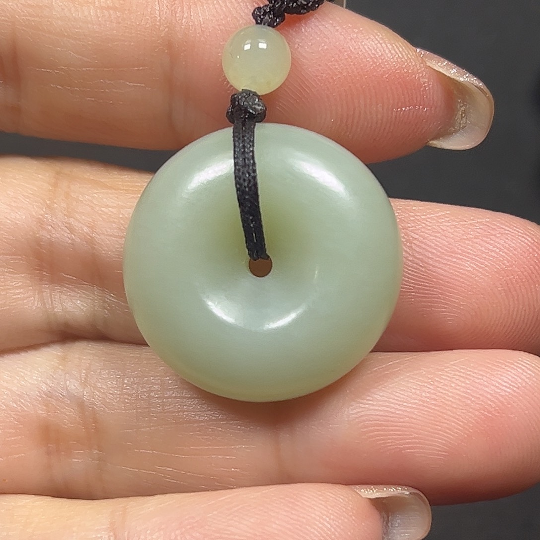 和田玉（碧玉）未镶嵌吊坠(不含链)