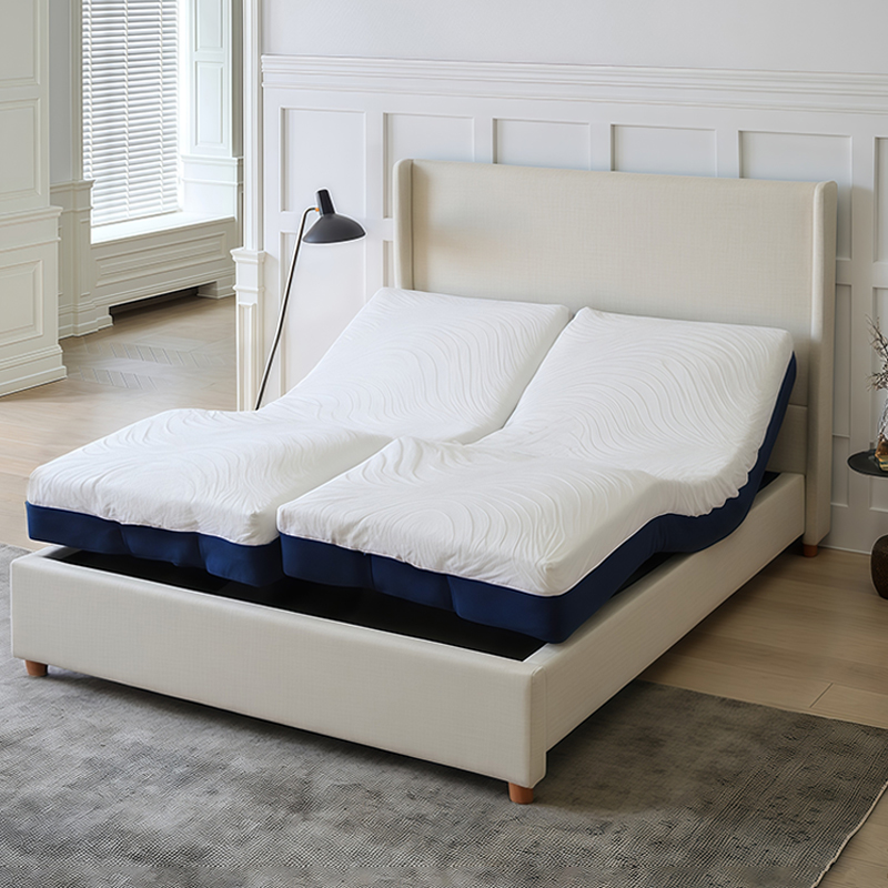 法式复古多功能布艺床北欧小户型千变床垫主卧双人电动智能床