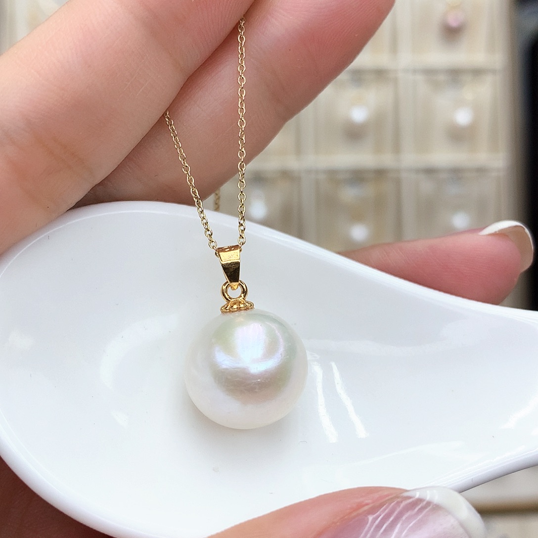 淡水珍珠合金吊坠(赠链)