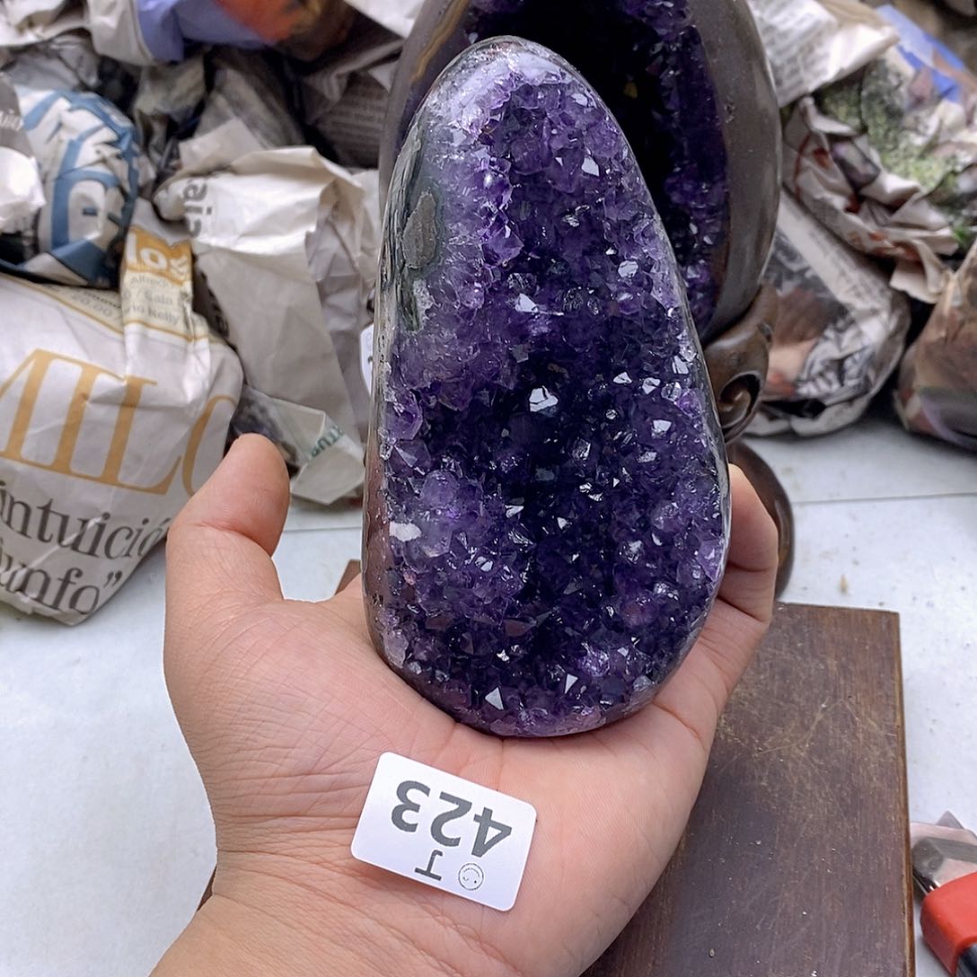 紫晶大型摆件（非配饰）未镶嵌