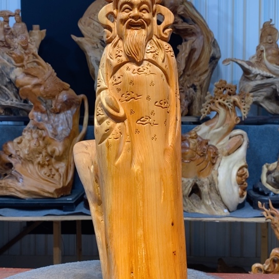 柏木（崖柏）根雕摆件