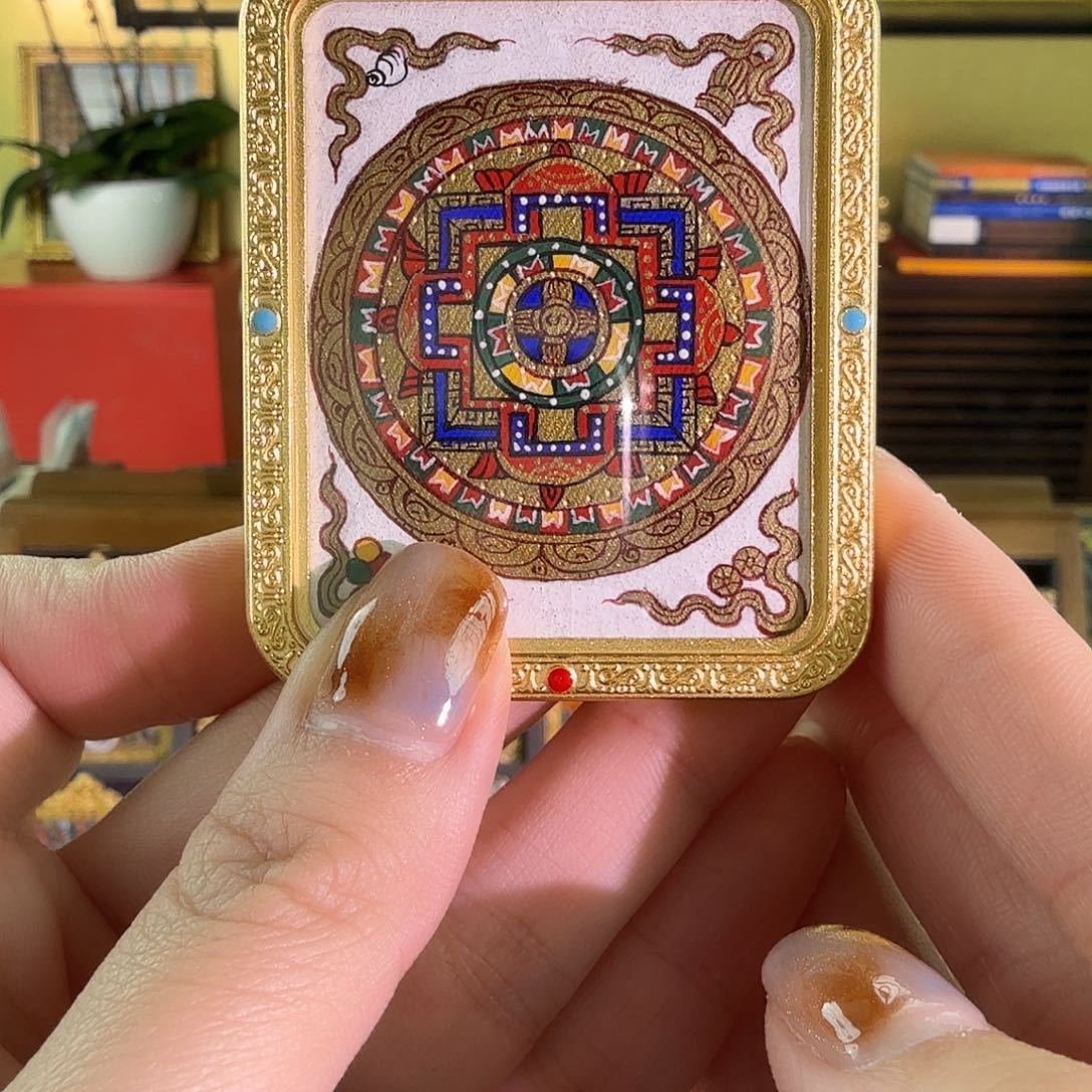 吊坠坦诚纯手绘一张