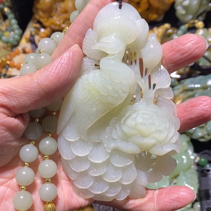 岫玉岫玉吊坠未镶嵌