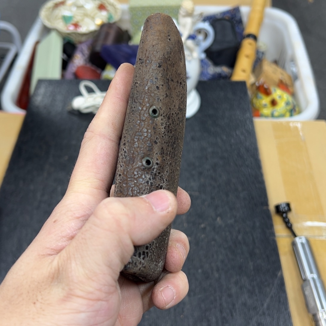 铎***石布中古工艺品摆件