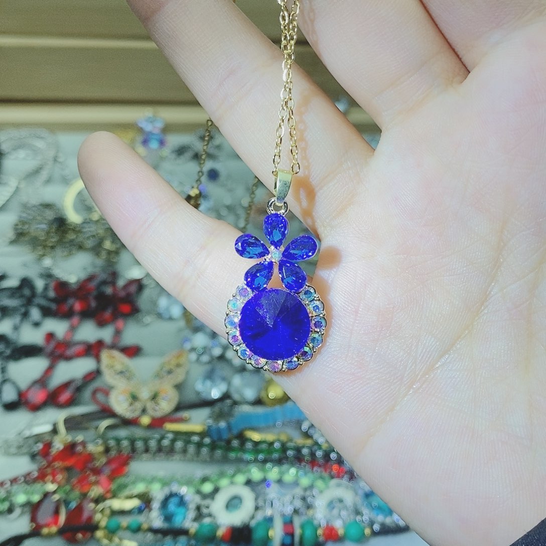 【闪购商品】托帕石耳饰银S925镶嵌