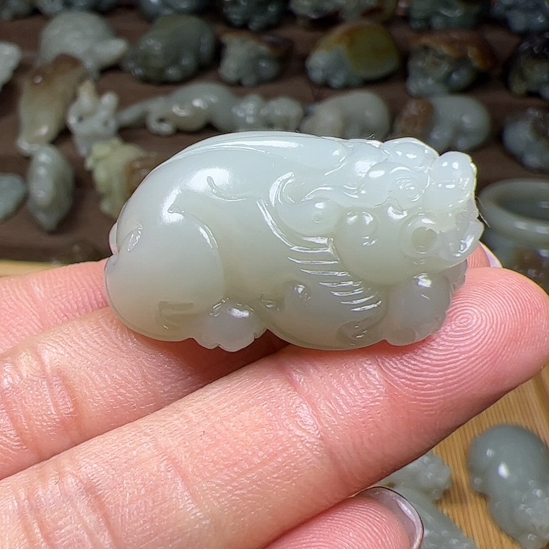 和田玉挂件未镶嵌