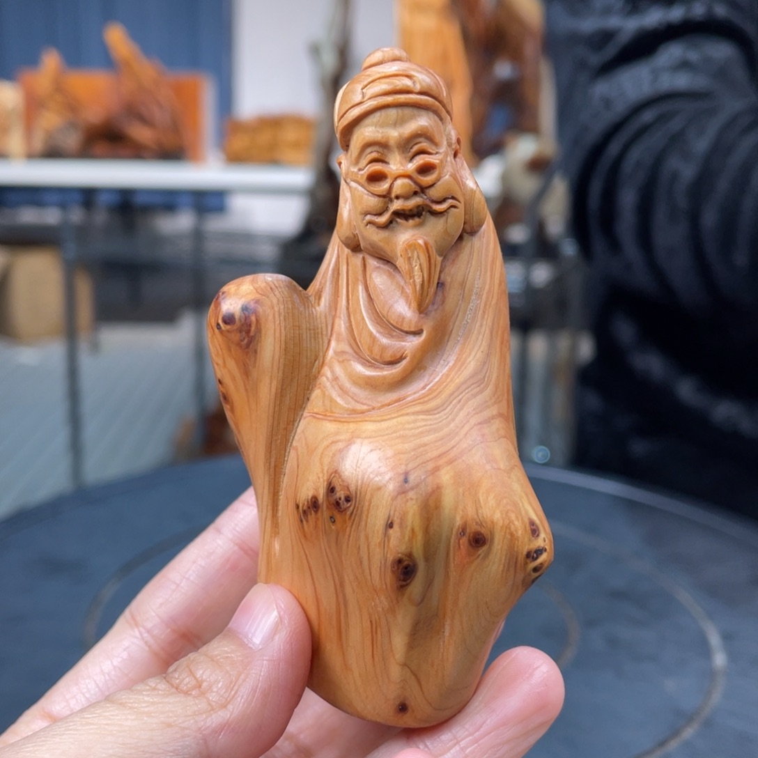 柏木（崖柏）手把件