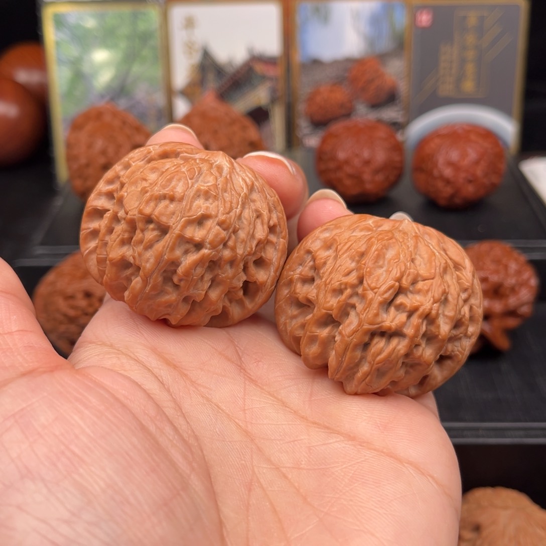 【闪购商品】文玩核桃吊坠全品磨盘42
