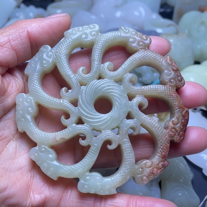 和田玉挂件未镶嵌