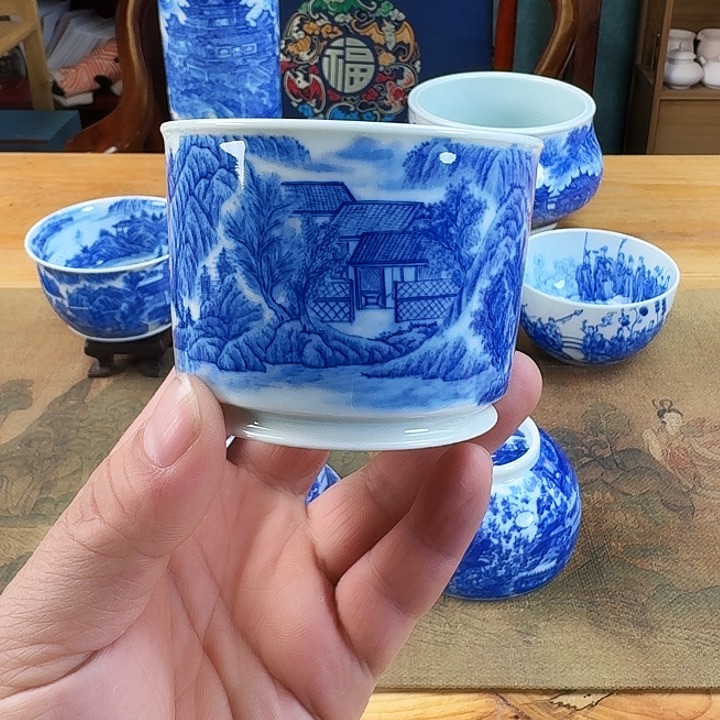 杯纯手工制作陶瓷茶器