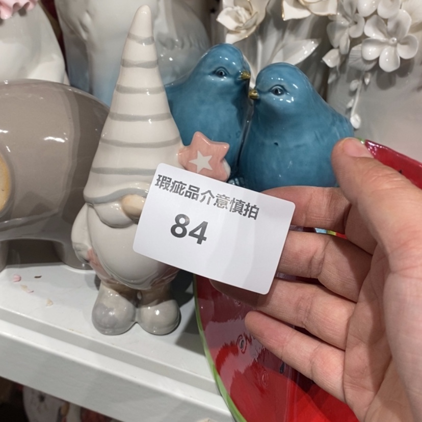 【闪购商品】摆件钱**量陶瓷摆件瑕疵特卖