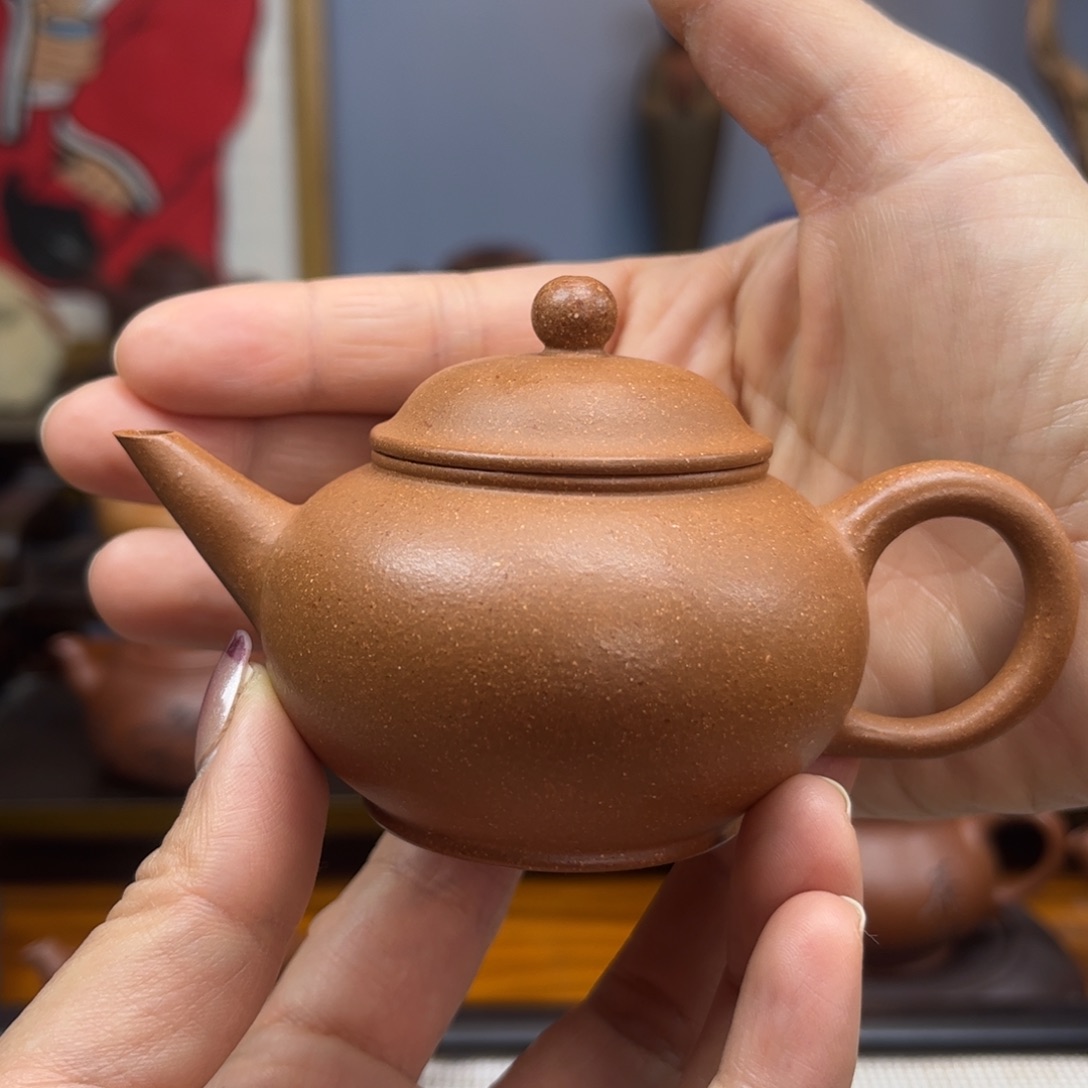 紫砂茶具半手工制作