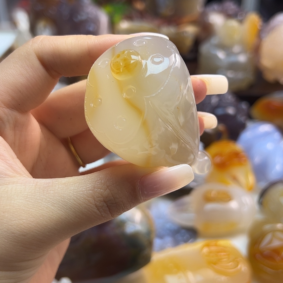 玛瑙/玉髓未镶嵌颈饰