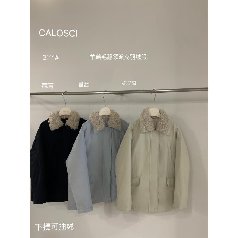 恩熙·韩系减龄翻领派克服羽绒服外套3111