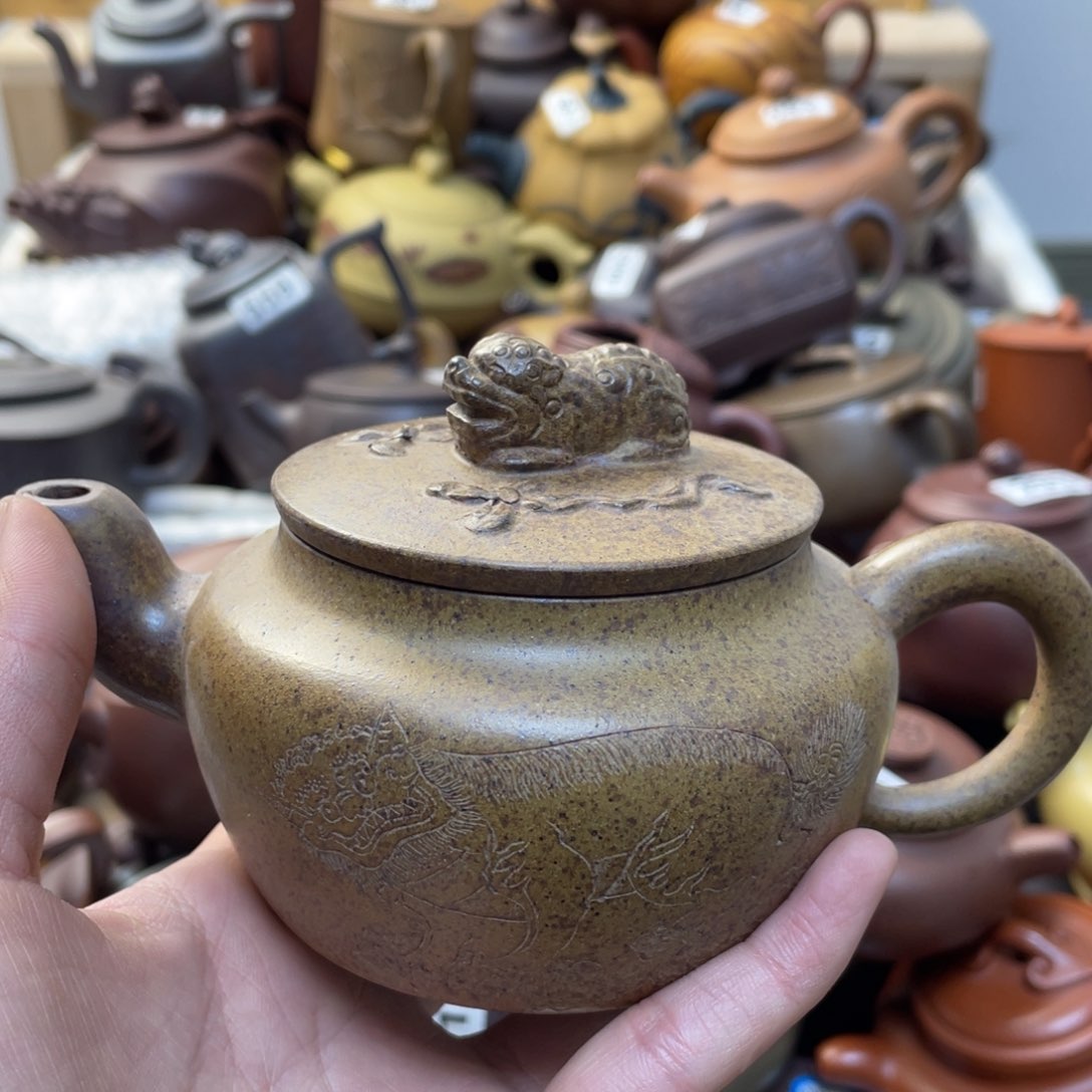 紫砂茶壶卡****K紫砂微瑕