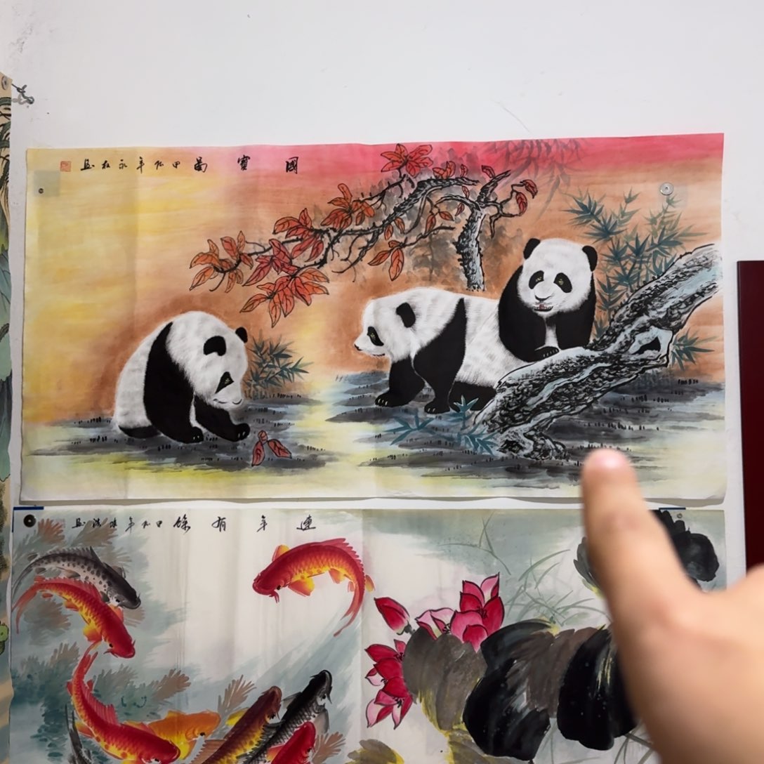 国画晓彤美术馆直播间