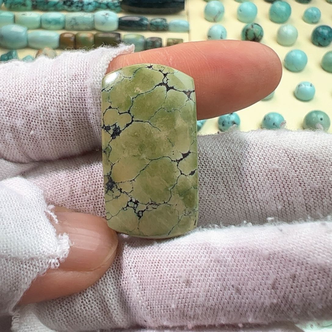 绿松石无事牌未镶嵌