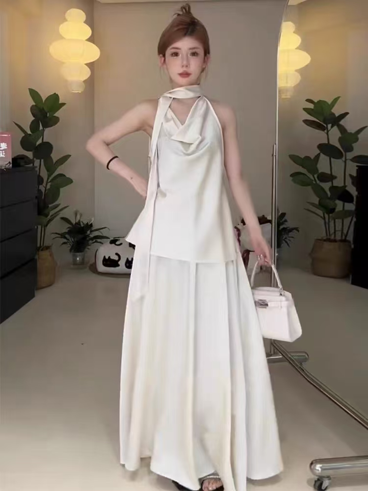 两件套短裙连衣裙气质显瘦